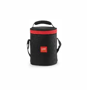 Cello Seal O Fresh Borosilicate Microvable Glass Lunch Box, 400ml, 3-Pieces, Clear