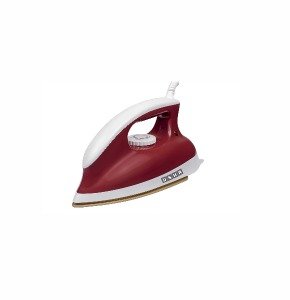 Usha Goliath GO1200WG Heavy Weight 1200-Watt Dry Iron, 1.8 Kg(Red)