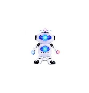 Dancing Robot Toys for Kids Boys & Girls with Music and 3D LED Colorful Flashing Lights
