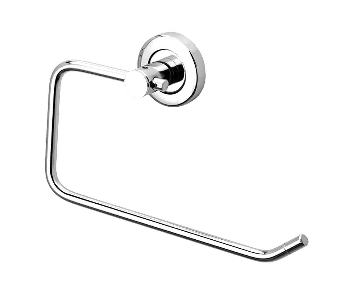 Stainless Steel Towel Ring for Bathroom/Wash Basin/Napkin-Towel Hanger/Bathroom Accessories (Square Cut)