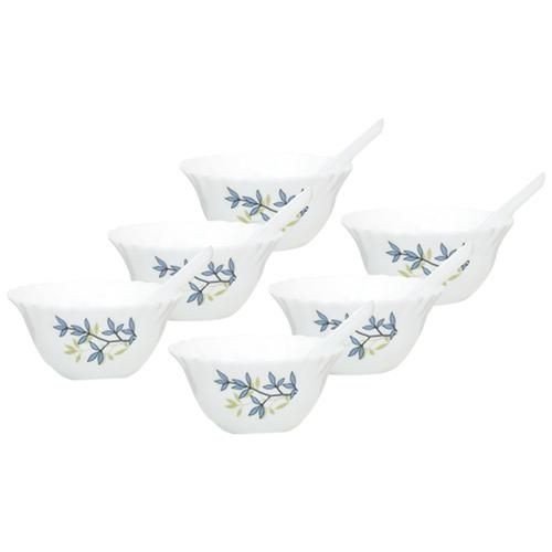 LaOpala Opalware Soup Set - Silken Charm,  Set of 6