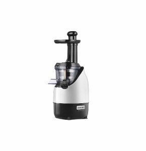 Usha CPJ 382S NutriPress Cold Press Juicer with Full Mouth Feeding Tube, 200 Watt (Black & White)