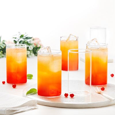 BOROSIL Vision Glass, Set of 6,Oven safe,Microwave Safe