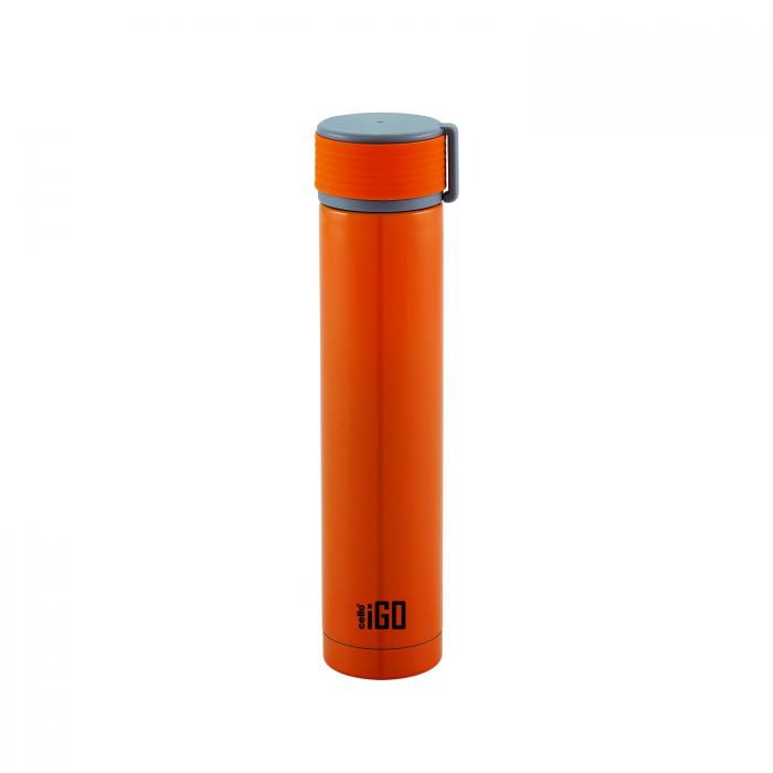 Cello Stainless Steel Double Walled Water Bottle, Hot and Cold (Igo) 280ml