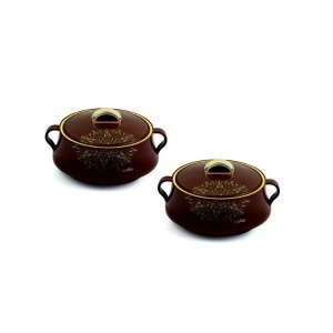 Cello Hot Fresh Serve Casserole, Cello Midas Set Insulated Hot Pots (500+500ml) Set of 2