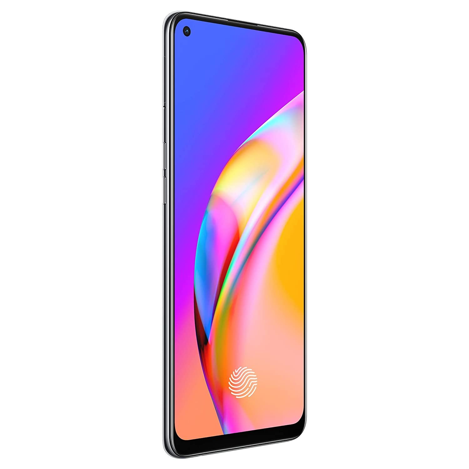 OPPO F19 Pro (Crystal Silver, 8GB RAM, 256GB Storage) with No Cost EMI