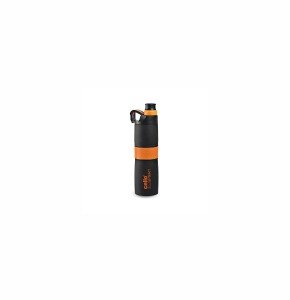 Cello Force Vacuum Insulated Flask | Hot and Cold Water Bottle with Anti-Slip Grip 700 ML Orange