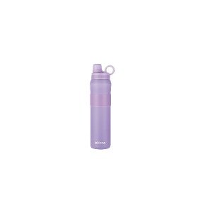 Borosil Hydra Thirst Burst Lavender Water Bottle, Stainless Steel Water Bottles, Vacuum Insulated Flask Bottles, 800 ml, Lavender Light Purple