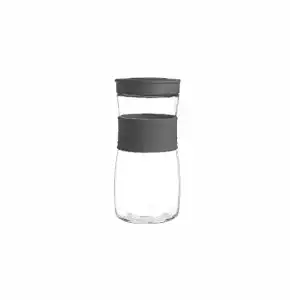 Cello Grip-on Glass Storage Container, 1.3 Litre, Black