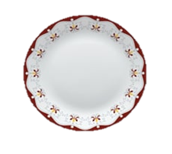 Tiara Royal Brown Dinner Plate Set Of 6