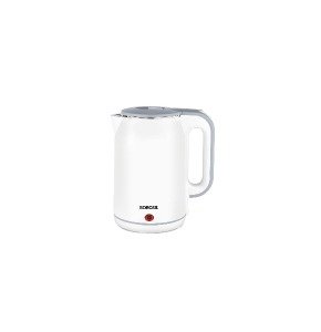 Borosil Cooltouch Electric Kettle, Stainless Steel Inner Body, Boil Water For Tea, Coffee, Soup, 1.8 L