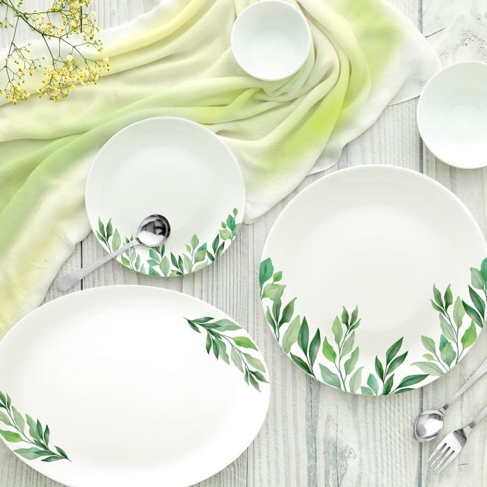 Cello Foresta Dinner Set Opal Dinnerware Royale Collection 35 Pcs