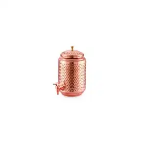 Cello Co- Pura Kalash Matka Copper Water Dispenser, 10L, Copper
