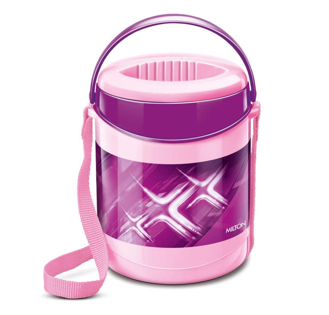 Milton Econa Deluxe 3 Inner Stainless Steel Tiffin Box, Purple