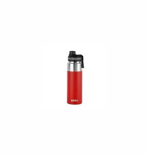 Cello Duro Tuff Steel Series- Sprint Double Walled Stainless Steel Water Bottle,1 Piece, 850 ml, Red
