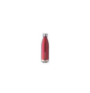 Borosil Stainless Steel TRANS BOLT - Vacuum Insulated Flask Water bottle, Red, 500ML