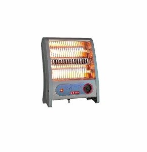 USHA Quartz Room Heater with Overheating Protection (3002, Ivory, 800 Watts)