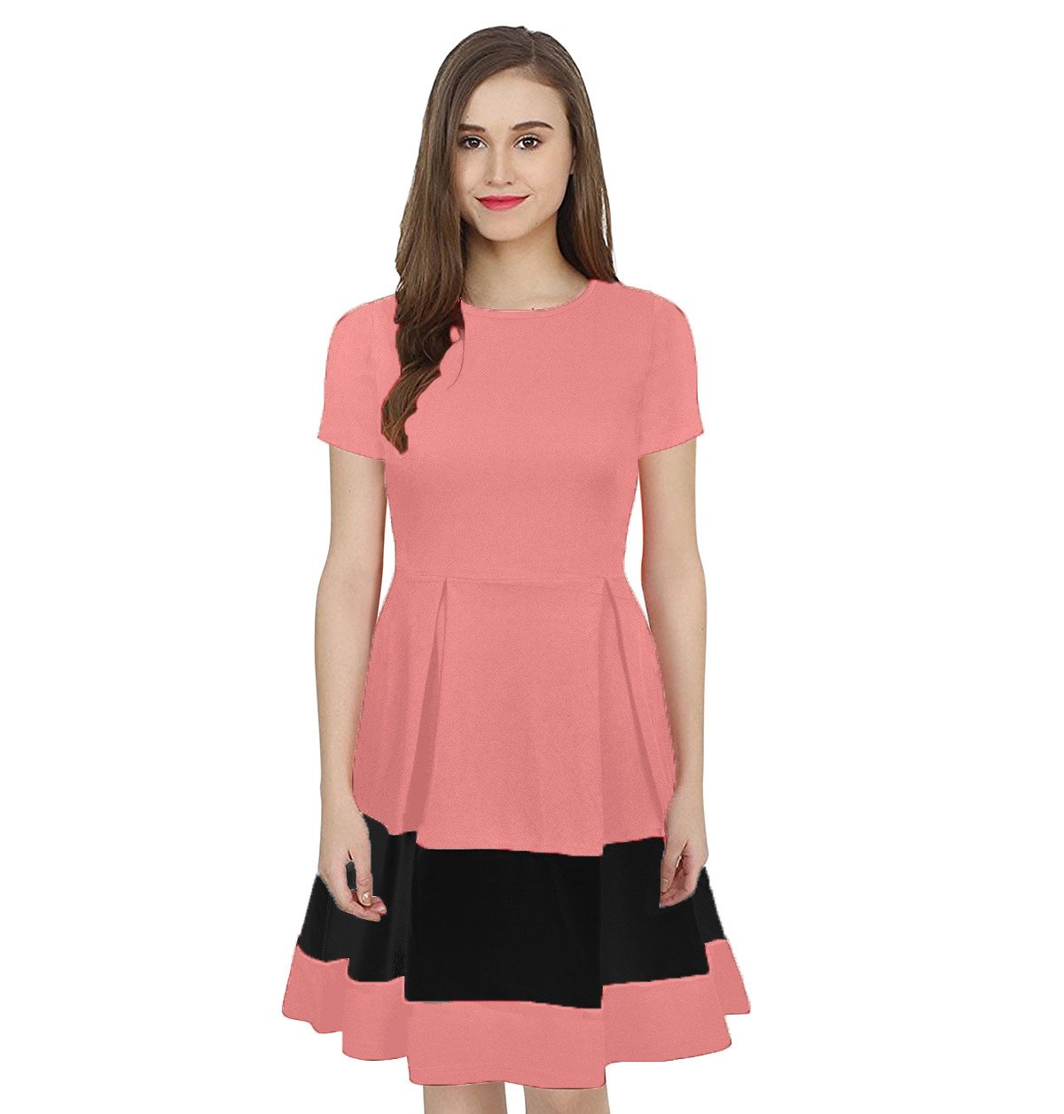 Women Skater Multicolor Dress