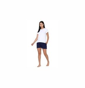 Allen Solly Women's Cotton Solid Board Shorts