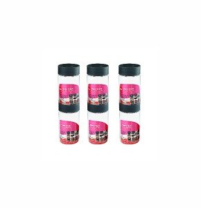 Cello Modustack Plastic Container Set of 6, Grey,1000ml