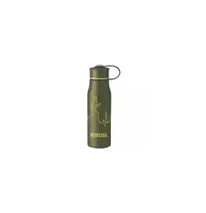 Borosil Stainless Steel Active Green/Red Water Bottle- Vacuum Insulated Flask Water Bottle, 500 ML