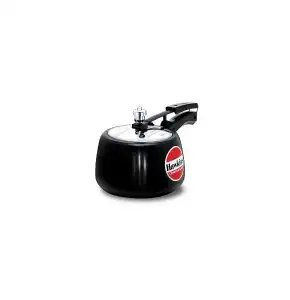 Hawkins Contura Hard Anodised Aluminium Pressure Cooker, 3 Liter