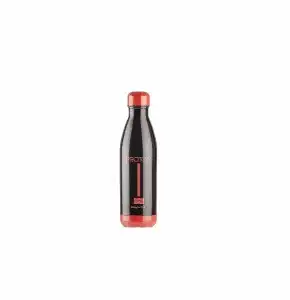 Polyset Proton, Vacuum Insulated Steel Water Bottle, Black, Everyday Travel Thermos, Leak Proof, Hot and Cold, Ideal for Office, School and Home