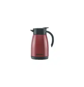 Borosil Stainless Steel Vacuum Insulated Teapot Red