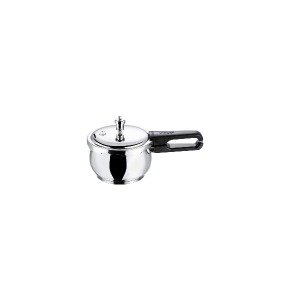 Vinod 18/8 Stainless Steel Splendid Plus Pressure Cooker -1.5 Ltr (Induction Friendly)